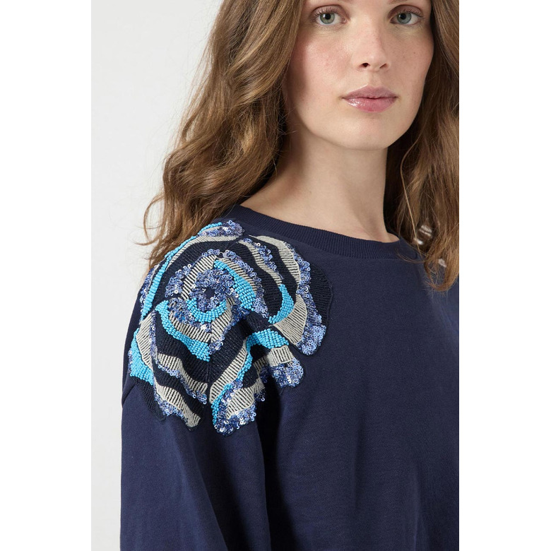Y.a.s sweater bleu 3
