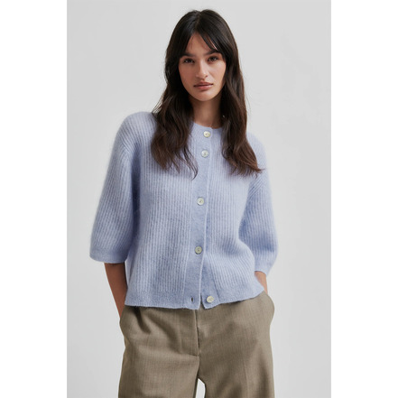 Second Female cardigan blauw