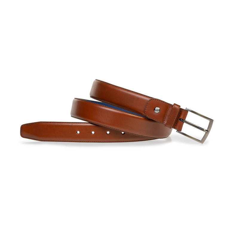 Floris Van Bommel belt cognac