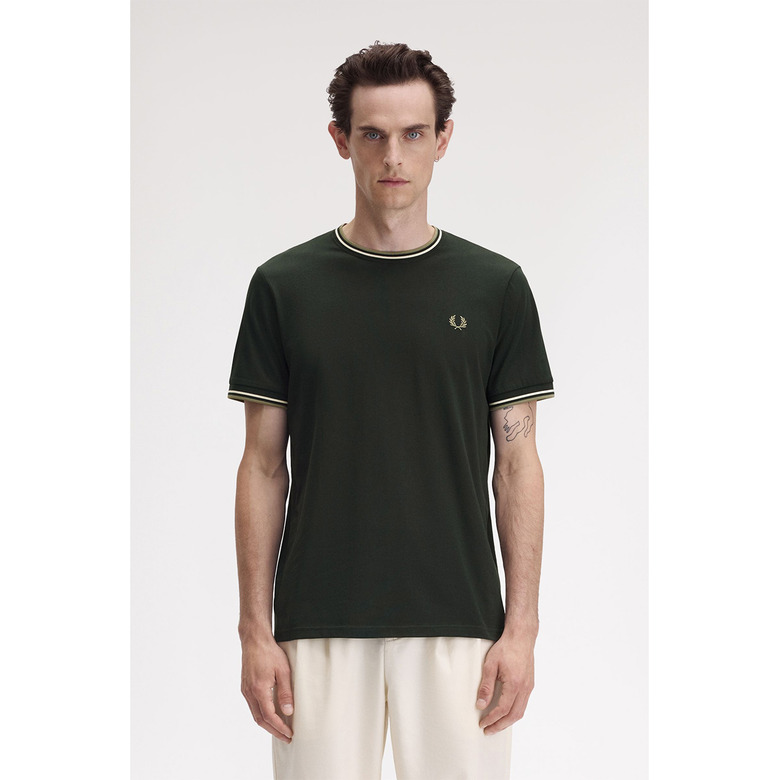 Fred Perry t-shirt groen 2