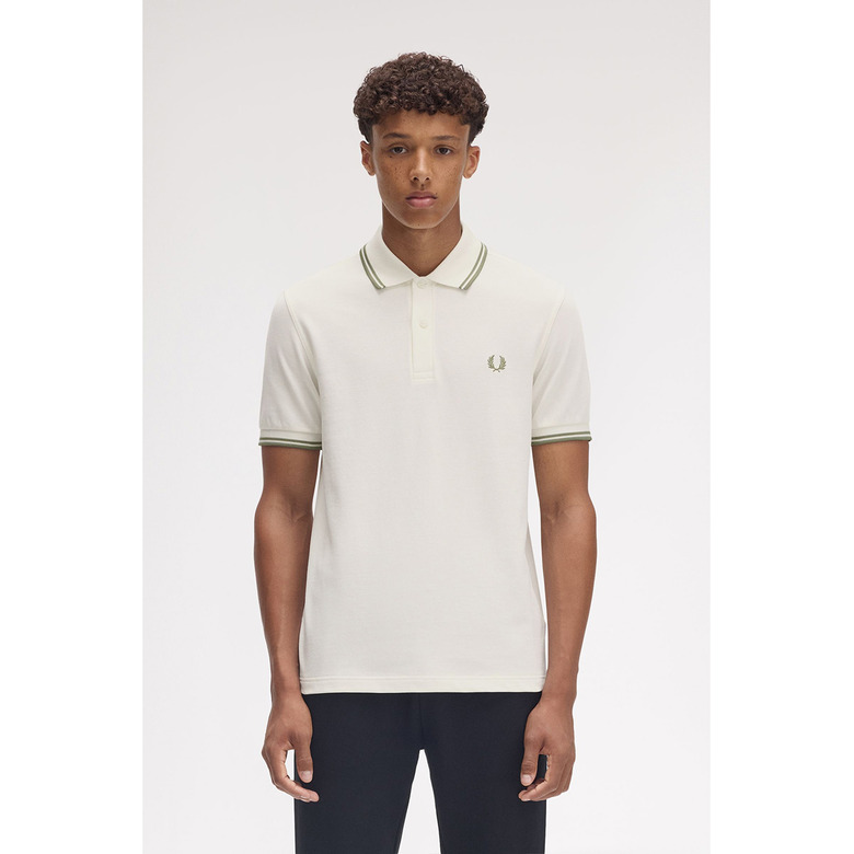 Fred Perry polo ecru 2