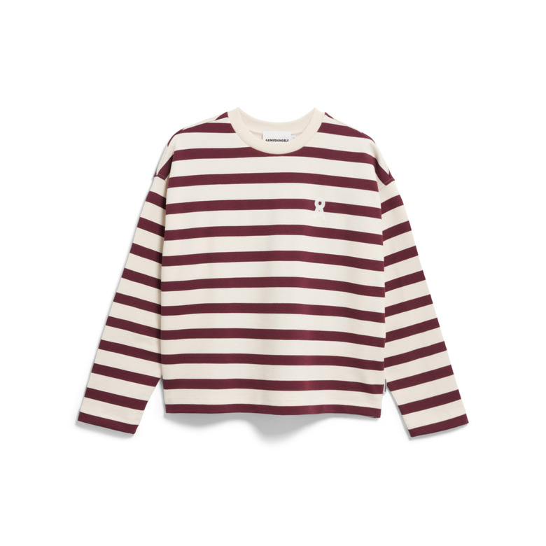 Armed Angels t-shirts bordeaux 1