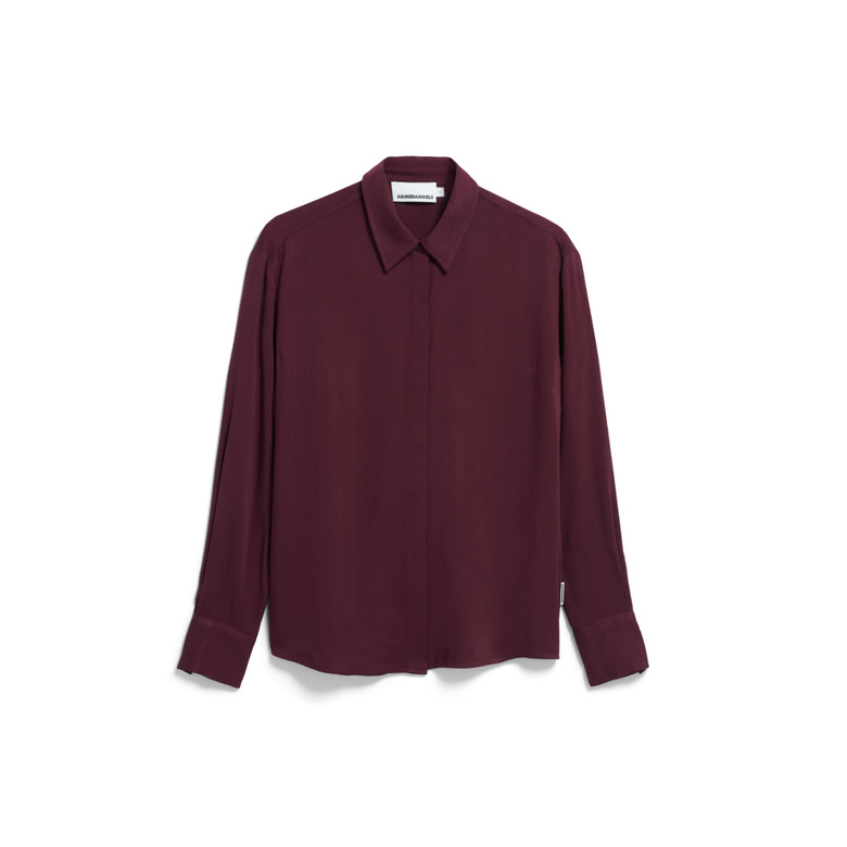 Armed Angels blouse bordeaux 1
