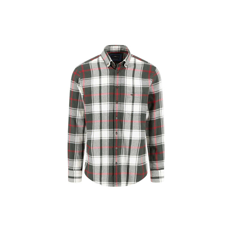 Fynch-hatton shirt green 1