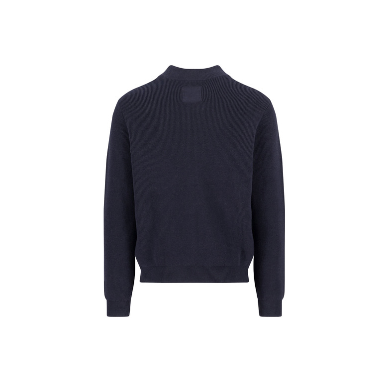 Fynch-hatton strickjacke blau 2