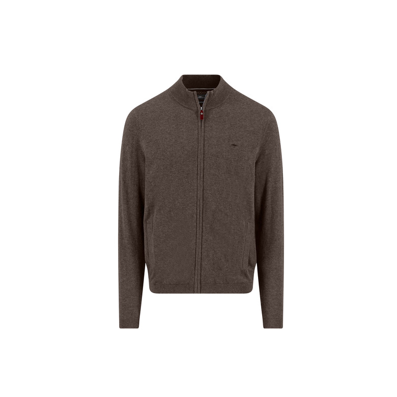 Fynch-hatton cardigan bruin 1