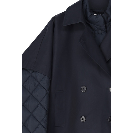 Gigue mantel blauw
