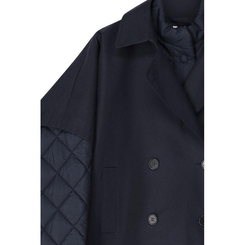 Gigue mantel blauw 2