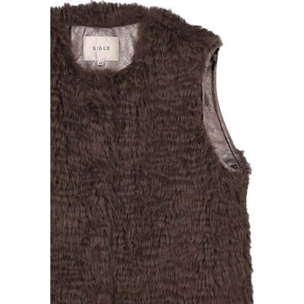 Gigue veste brun