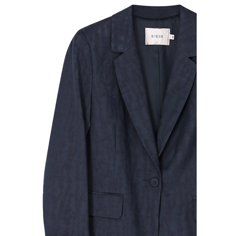 Gigue blazer blauw 2