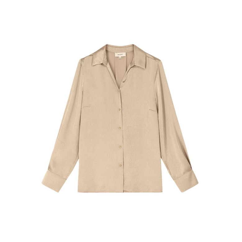 Gigue blouse lightbrown