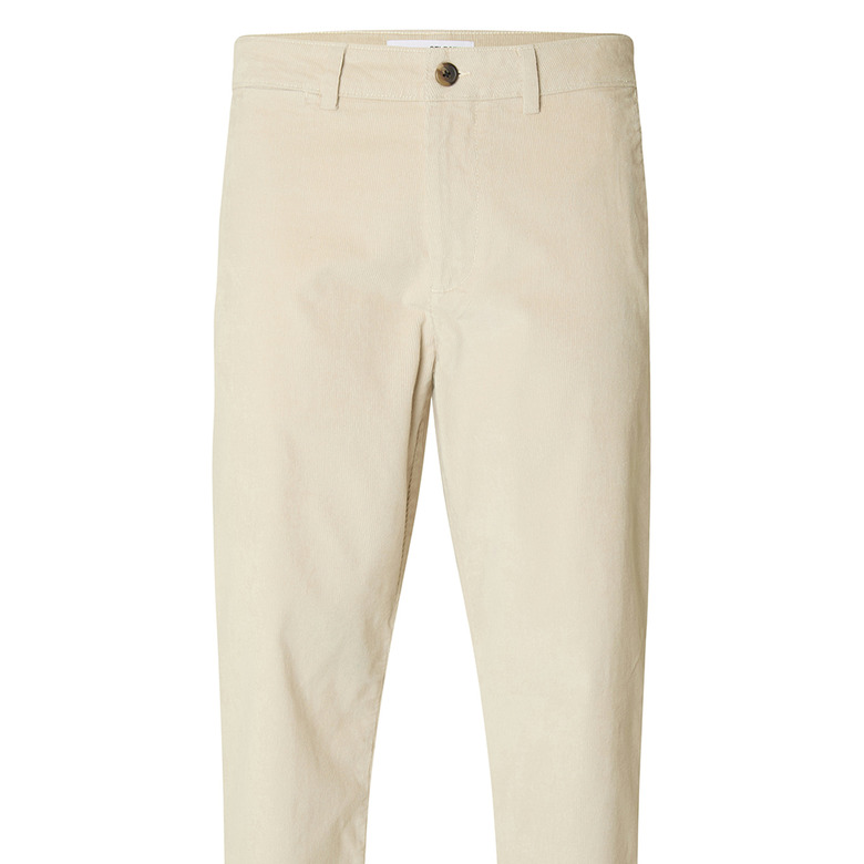 Selected Homme broek 34 inch ecru 2