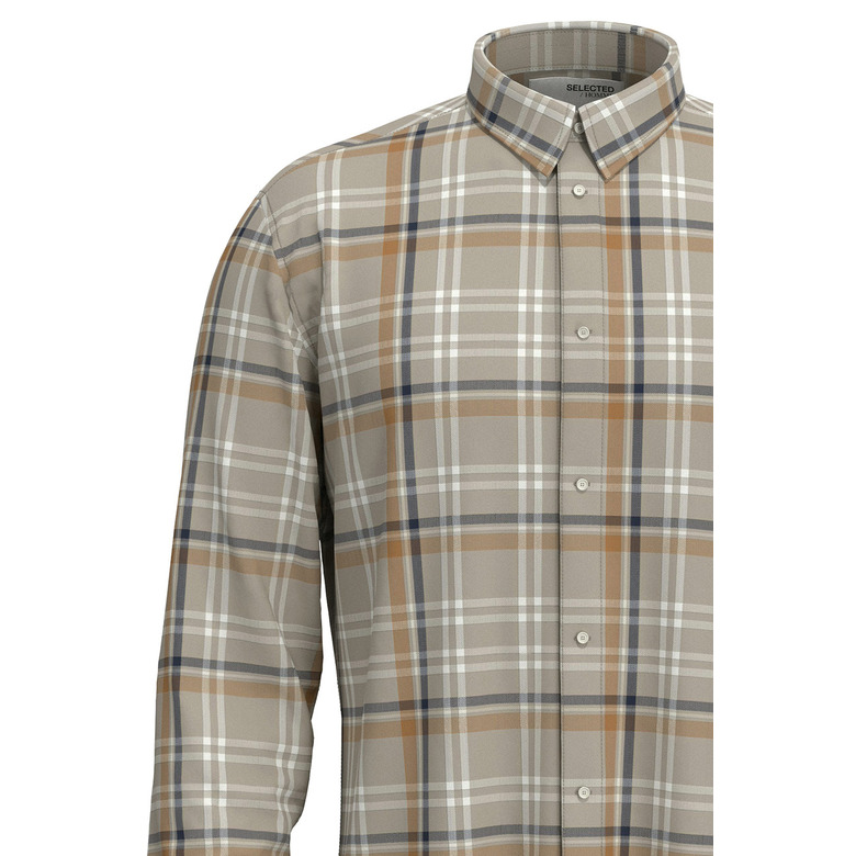 Selected Homme hemd beige 2