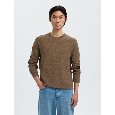 Selected Homme trui bruin