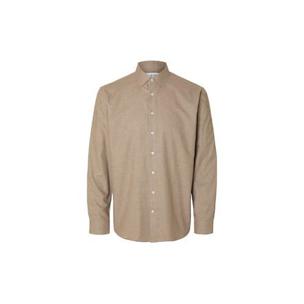 Selected Homme hemd beige