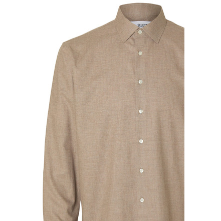 Selected Homme hemd beige