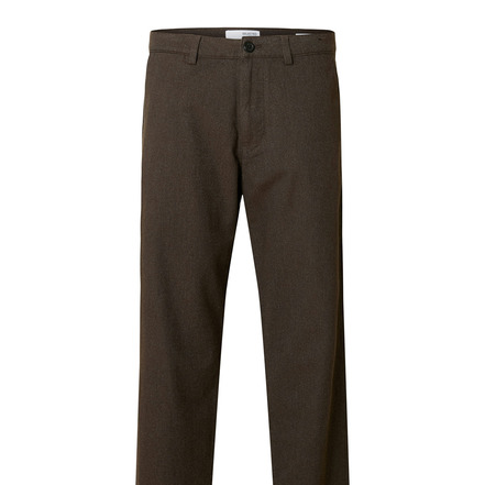 Selected Homme broek 34 inch bruin