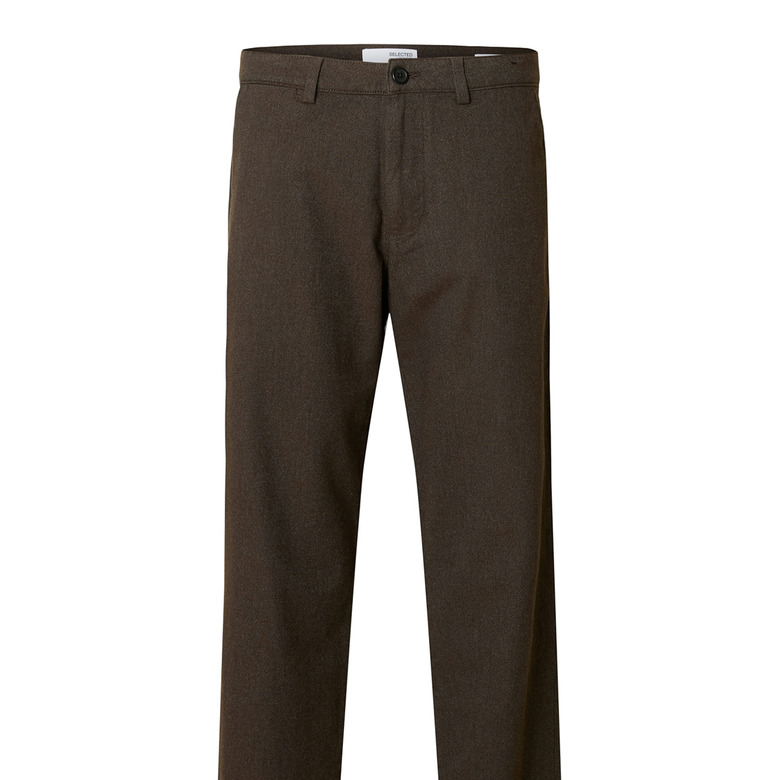 Selected Homme broek 34 inch bruin 2