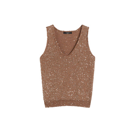 Weekend - Maxmara top cognac