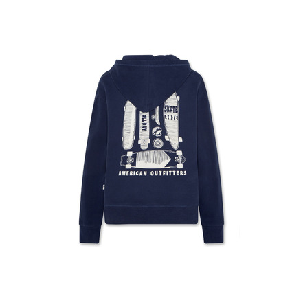 American Outfitters hoodie bleu