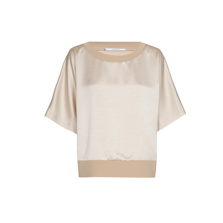 Xandres blouse beige 1