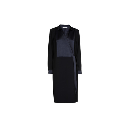 Xandres dress blue