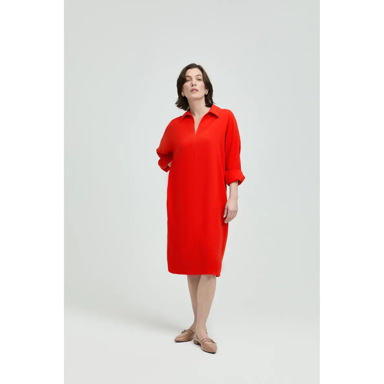 Xandres jurk rood 3