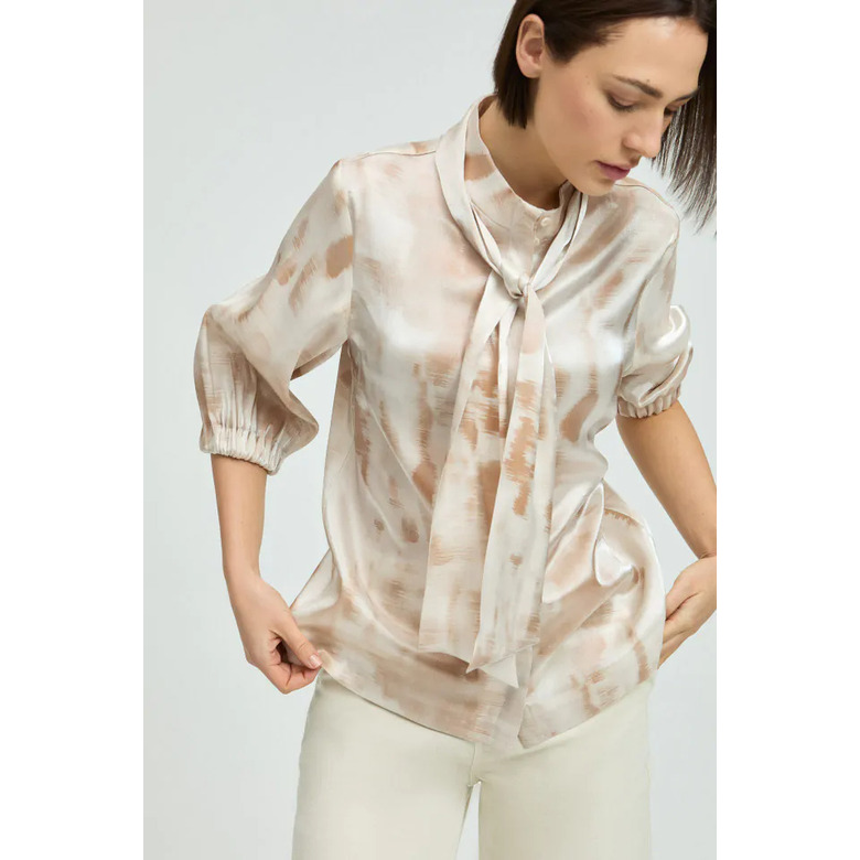 Xandres bluse beige 2
