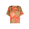 Xandres bluse camel 1