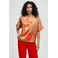 Xandres bluse camel 2