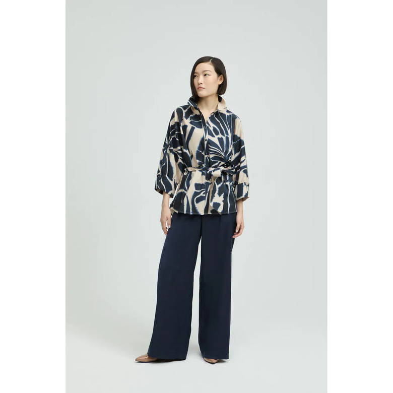 Xandres bluse blau 2