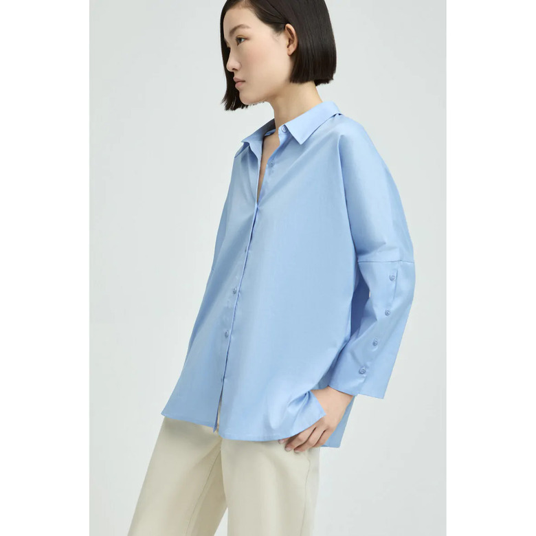 Xandres bluse blau 2