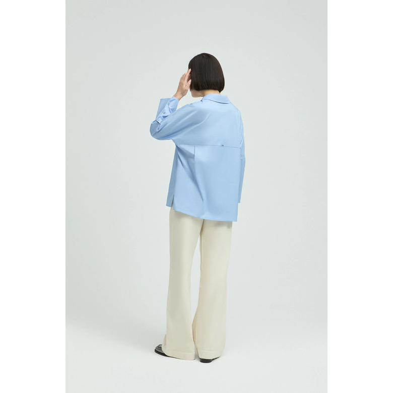 Xandres bluse blau 3