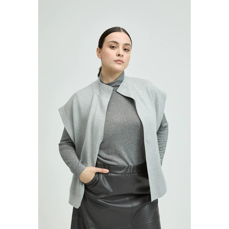 Xandres cardigan grey 3