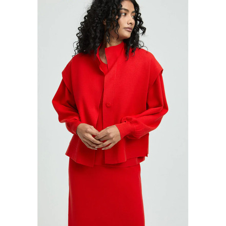Xandres strickjacke rot