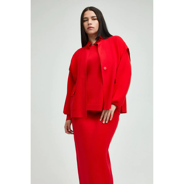 Xandres cardigan red 3