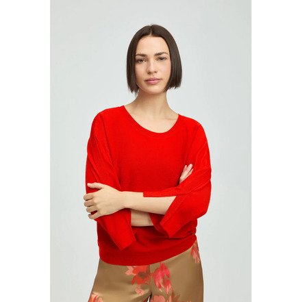 Xandres sweater red