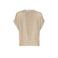 Xandres cardigan lightbrown 1