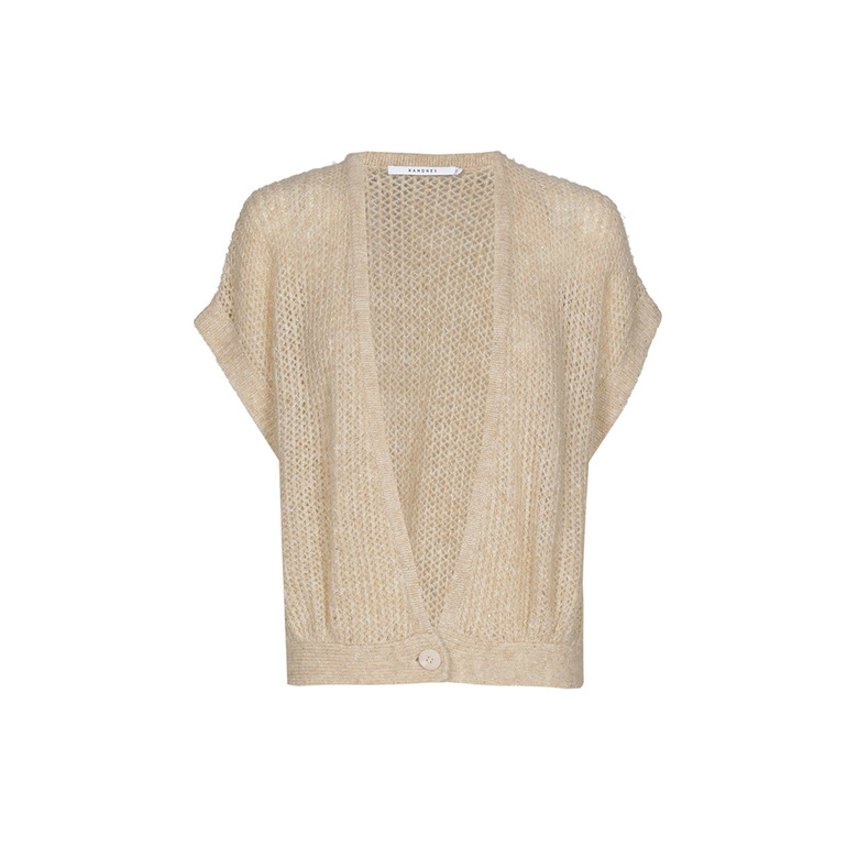 Xandres cardigan lightbrown