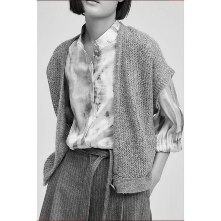 Xandres cardigan lightbrown