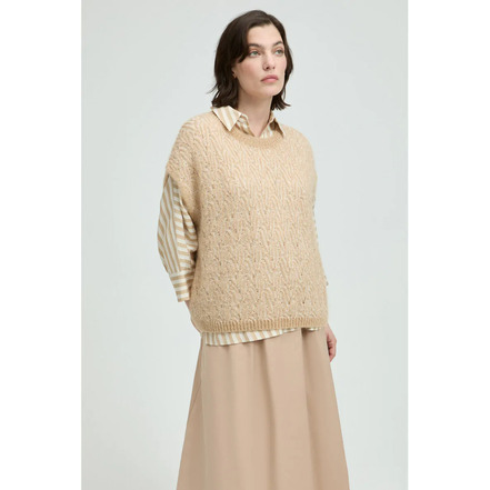 Xandres sweater lightbrown