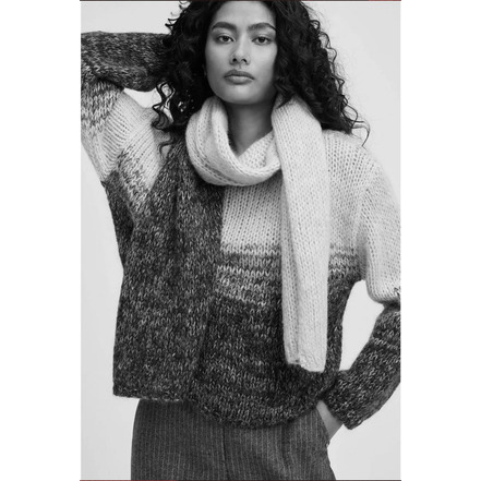 Xandres scarf grey