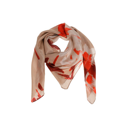 Xandres scarf red
