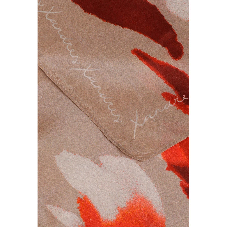 Xandres echarpe rouge 2