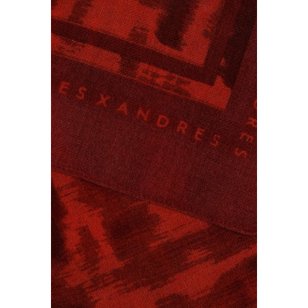 Xandres scarf red