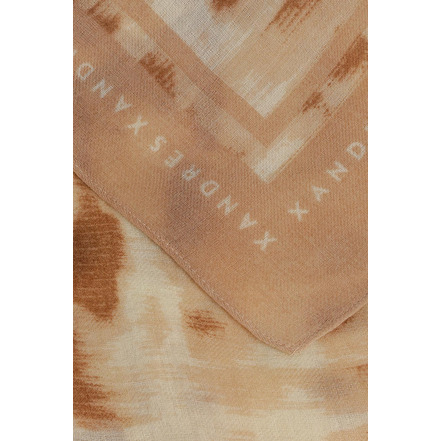 Xandres scarf lightbrown