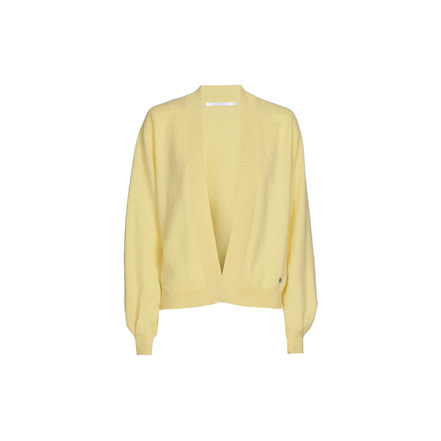 Xandres Cashmere cardigan yellow