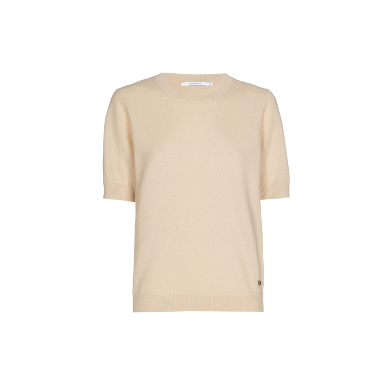 Xandres Cashmere pull ecru