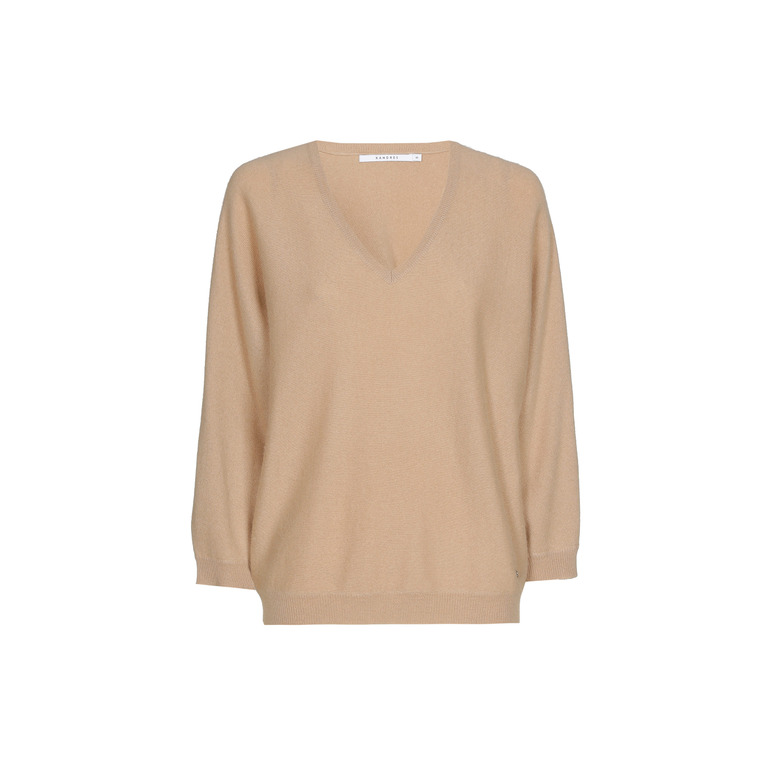 Xandres Cashmere pull beige