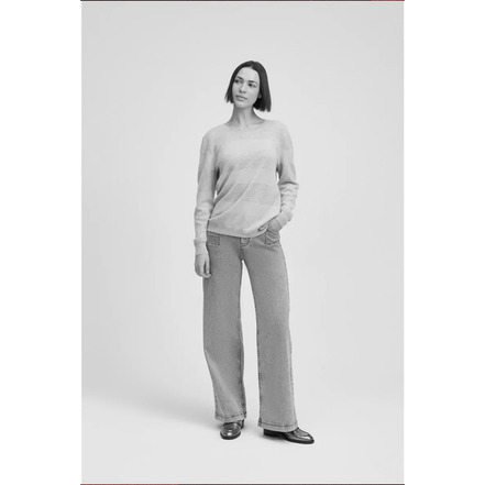 Xandres Cashmere sweater ecru